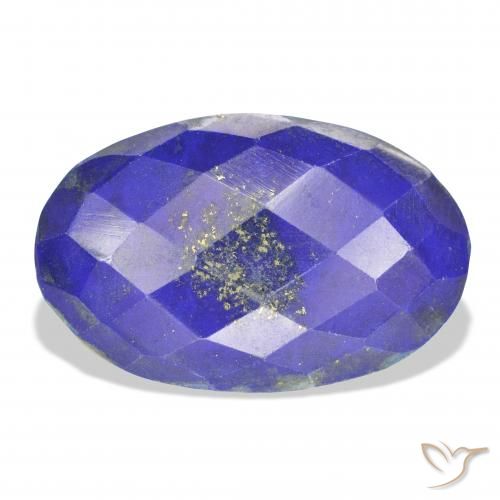 19.90ct Natürlicher Tiefes ägyptisches Blau Lapislazuli, Oval, Lichtundurchlässig