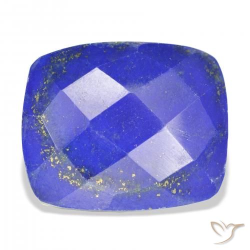 9,17 ctw natürlicher Tiefes ägyptisches Blau Lapislazuli, Kissen, Lichtundurchlässig