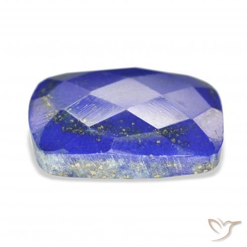 9,17 ctw natürlicher Tiefes ägyptisches Blau Lapislazuli, Kissen, Lichtundurchlässig