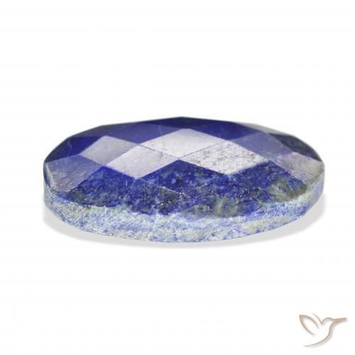 9,17 ctw natürlicher tiefblau Lapislazuli, Oval, Lichtundurchlässig