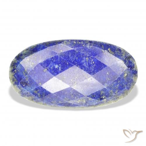 51.75ct Natürlicher Mittelblau Lapislazuli, Oval, Lichtundurchlässig