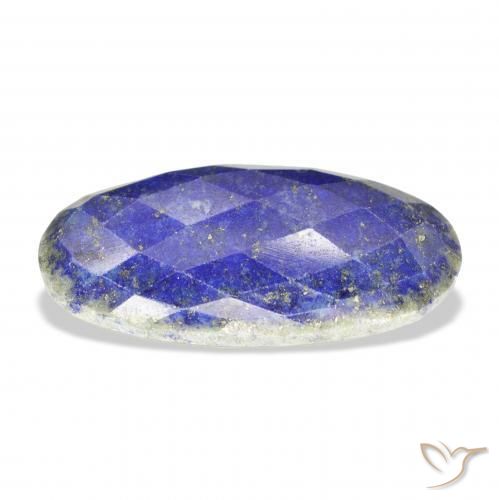 9,17 ctw natürlicher Mittelblau Lapislazuli, Oval, Lichtundurchlässig