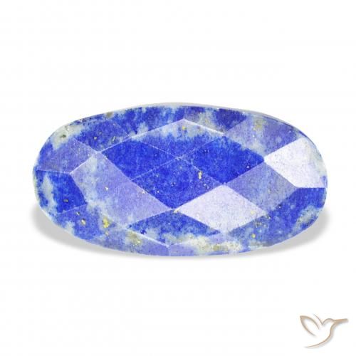 27.40ct Natürlicher Hellblau Lapislazuli, Oval, Lichtundurchlässig