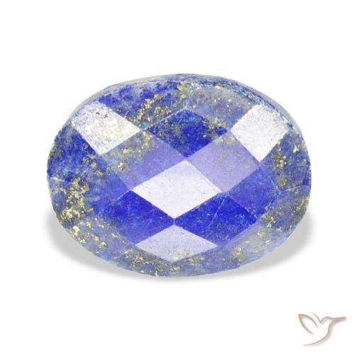 19.70ct Natürlicher Hellblau Lapislazuli, Oval, Lichtundurchlässig