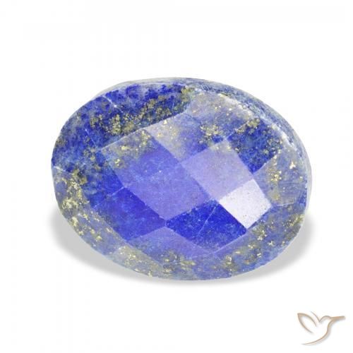 9,17 ctw natürlicher Hellblau Lapislazuli, Oval, Lichtundurchlässig