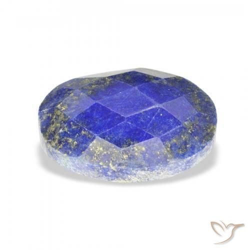 9,17 ctw natürlicher Hellblau Lapislazuli, Oval, Lichtundurchlässig