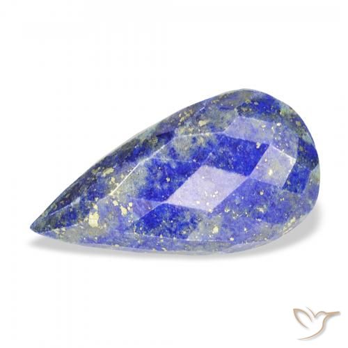 14.24ct Natürlicher Hellblau Lapislazuli, Birnenform, Lichtundurchlässig