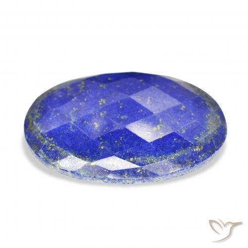 9,17 ctw natürlicher Hellblau Lapislazuli, Oval, Lichtundurchlässig
