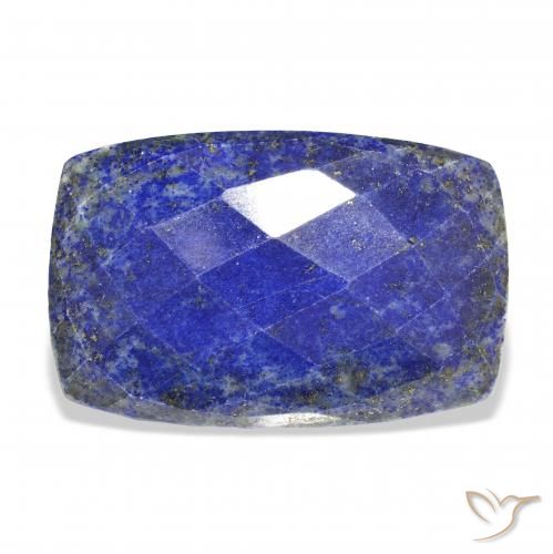 61.80ct Natürlicher Navy blau Lapislazuli, Kissen, Lichtundurchlässig