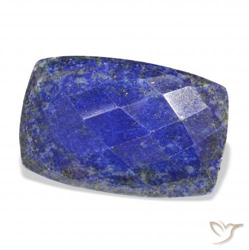 9,17 ctw natürlicher Navy blau Lapislazuli, Kissen, Lichtundurchlässig