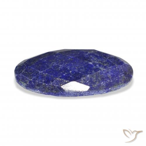 9,17 ctw natürlicher tiefblau Lapislazuli, Oval, Lichtundurchlässig