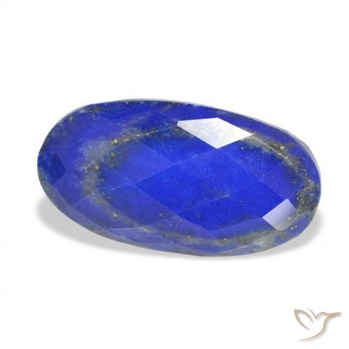 9,17 ctw natürlicher Tiefes Azurblau Lapislazuli, Oval, Lichtundurchlässig