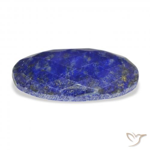 9,17 ctw natürlicher dunkelblau Lapislazuli, Oval, Lichtundurchlässig