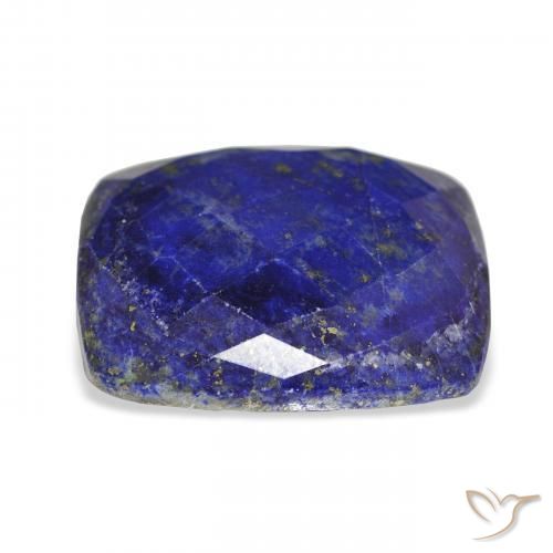 9,17 ctw natürlicher Tiefes ägyptisches Blau Lapislazuli, Kissen, Lichtundurchlässig