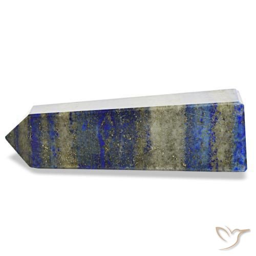 9,17 ctw natürlicher Navy blau Lapislazuli, Ausgefallene Form, Lichtundurchlässig