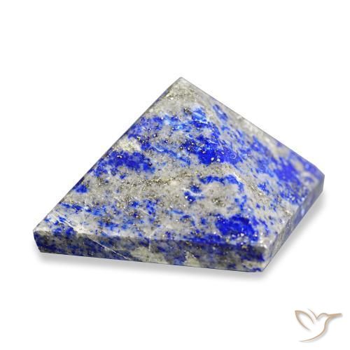 9,17 ctw natürlicher Blue Grey Lapislazuli, Quadrat, Lichtundurchlässig