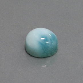 9,17 ctw natürlicher Blau Larimar, Rund Schliff, Lichtundurchlässig