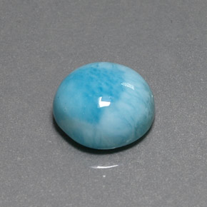 9,17 ctw natürlicher Blau Larimar, Rund Schliff, Lichtundurchlässig