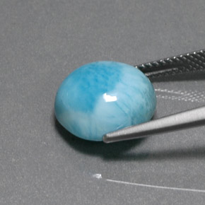 9,17 ctw natürlicher Blau Larimar, Rund Schliff, Lichtundurchlässig