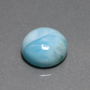 9,17 ctw natürlicher Blau Larimar, Rund Schliff, Lichtundurchlässig