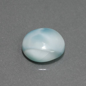 9,17 ctw natürlicher Blau Larimar, Rund Schliff, Lichtundurchlässig
