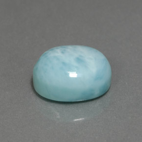 9,17 ctw natürlicher Blau Larimar, Oval Schliff, Lichtundurchlässig