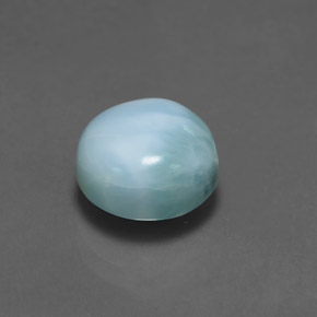 9,17 ctw natürlicher Blau Larimar, Rund Schliff, Lichtundurchlässig