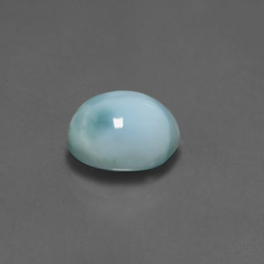 9,17 ctw natürlicher Blau Larimar, Oval Schliff, Lichtundurchlässig