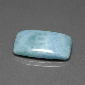 9,17 ctw natürlicher Helles Himmelblau Larimar, Kissenschliff, Lichtundurchlässig