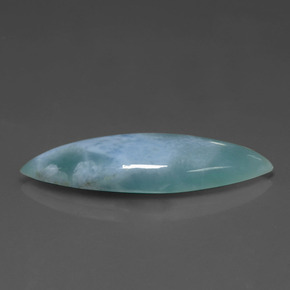 7,63 ctw natürlicher blauer Larimar, Marquise, Lichtundurchlässig
