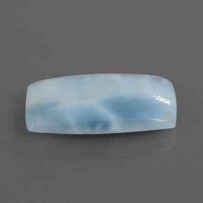 11,31 ctw natürlicher blauer Larimar, Kissenschliff, Lichtundurchlässig