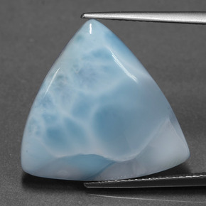 9,17 ctw natürlicher Blau Larimar, Trillion, Lichtundurchlässig