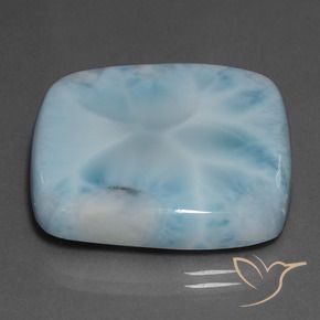 9,17 ctw natürlicher hellblau Larimar, Kissen, Lichtundurchlässig