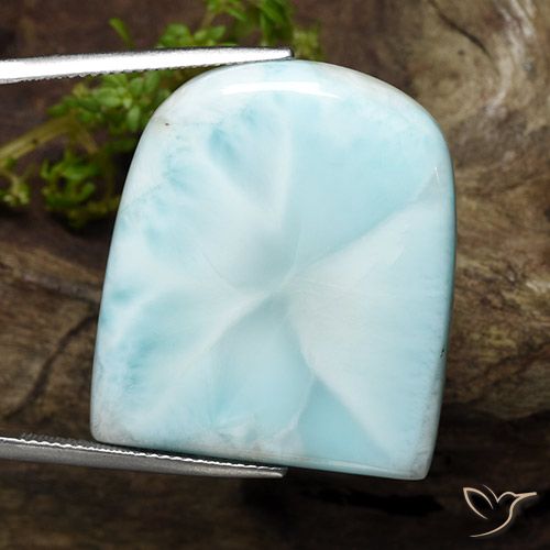 50.61ct Natürlicher Hellgrünliches Blau Larimar, Fantasie, Lichtundurchlässig