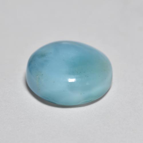 2,69 ctw natürlicher blauer Larimar, Rundschliff, Lichtundurchlässig