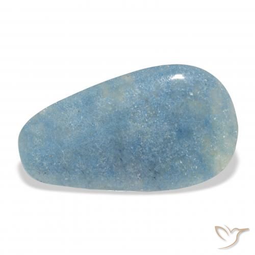 10.81ct Natürlicher Helles Aquablau Lazulit, Fantasie, Lichtundurchlässig