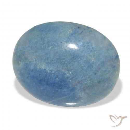 9,17 ctw natürlicher Himmerlblau Lazulit, Oval, Lichtundurchlässig