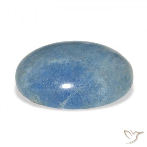 9,17 ctw natürlicher Himmerlblau Lazulit, Oval, Lichtundurchlässig