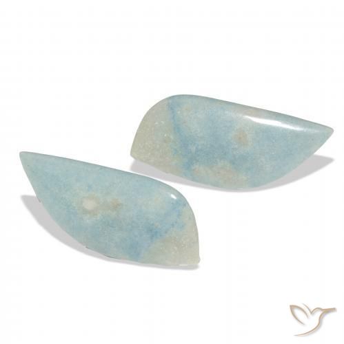 44.13 ct natürliche Baby blau Lazulit-Edelsteine, Fantasie, Lichtundurchlässig