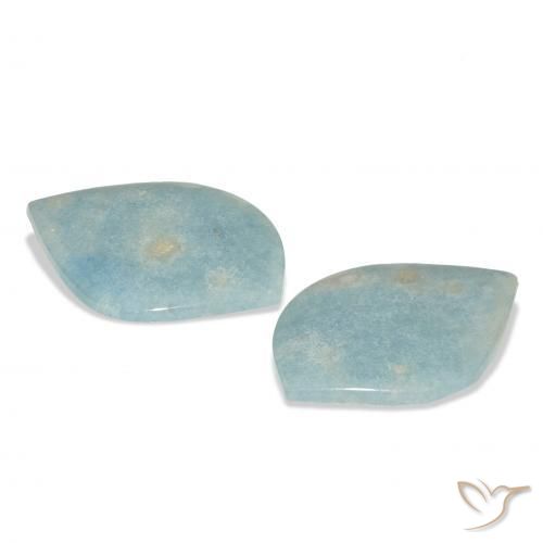 53.69 ct natürliche Baby blau Lazulit-Edelsteine, Fantasie, Lichtundurchlässig