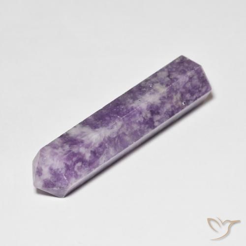 26.87ct Natürlicher Lila Lila Lepidolith, Fantasie, Lichtundurchlässig