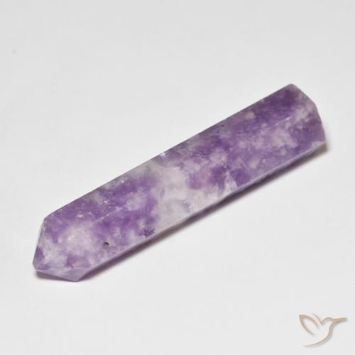 27.54ct Natürlicher Lila Lila Lepidolith, Fantasie, Lichtundurchlässig