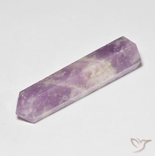 30.02ct Natürlicher Helles rötliches Violett Lepidolith, Fantasie, Lichtundurchlässig