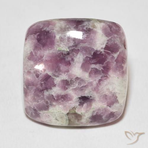 23.76ct Natürlicher Mehrfarbig Lepidolith, Kissen, Lichtundurchlässig