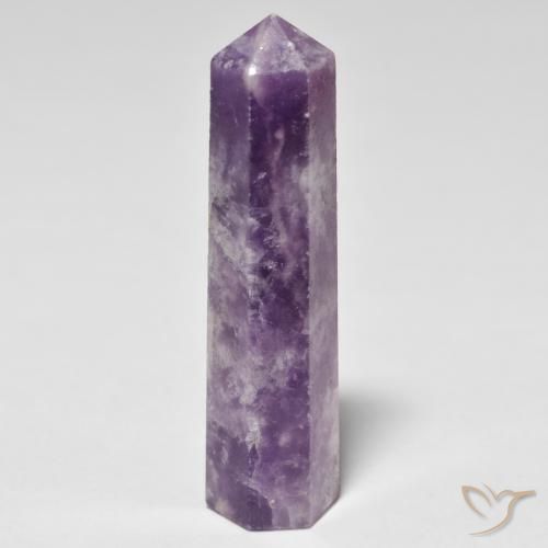 9,17 ctw natürlicher Mitteltiefes Violett Lepidolith, Fantasie, Lichtundurchlässig