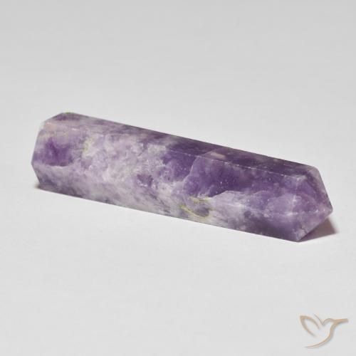 9,17 ctw natürlicher Mitteltiefes Violett Lepidolith, Fantasie, Lichtundurchlässig