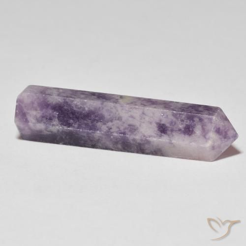 9,17 ctw natürlicher Mitteltiefes Violett Lepidolith, Fantasie, Lichtundurchlässig