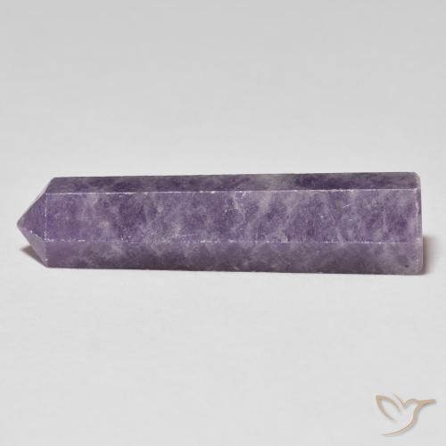 9,17 ctw natürlicher Mitteltiefes Violett Lepidolith, Fantasie, Lichtundurchlässig