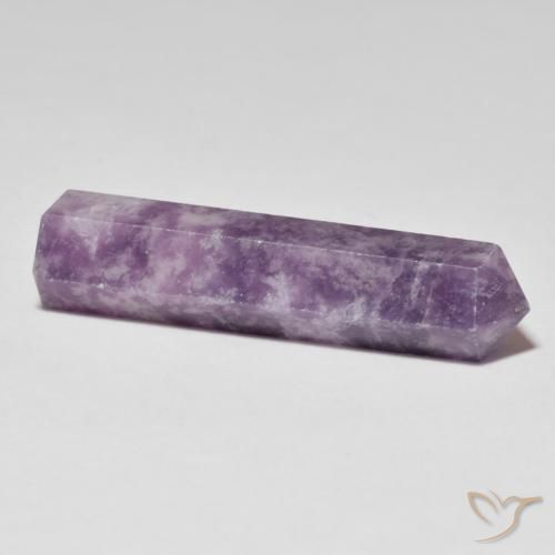 9,17 ctw natürlicher Mitteltiefes Violett Lepidolith, Fantasie, Lichtundurchlässig