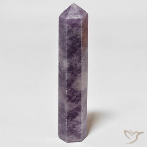 23.98ct Natürlicher Lila Lila Lepidolith, Fantasie, Lichtundurchlässig